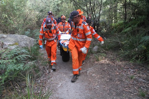 SES land rescue