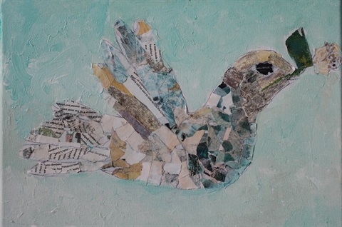 Artwork of a dove