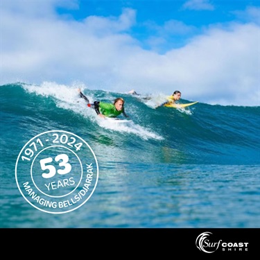 Surviving Summer surfing at Bells Beach/Djarrak