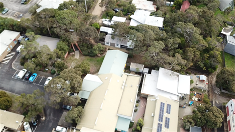 Anglesea hub aerial photo
