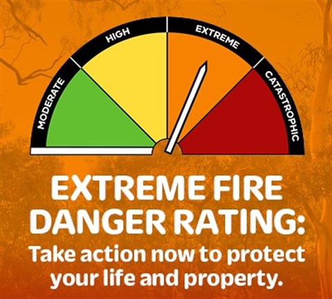 Extreme Fire Damger Rating image