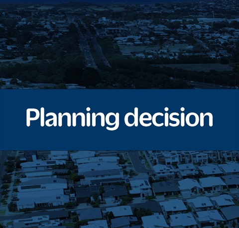 Planning decision text