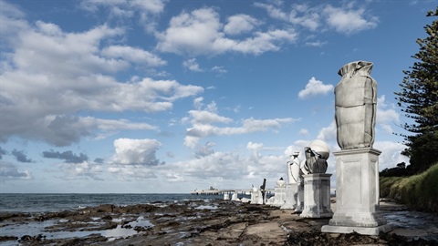 Lorne Sculpture Biennle transforms town